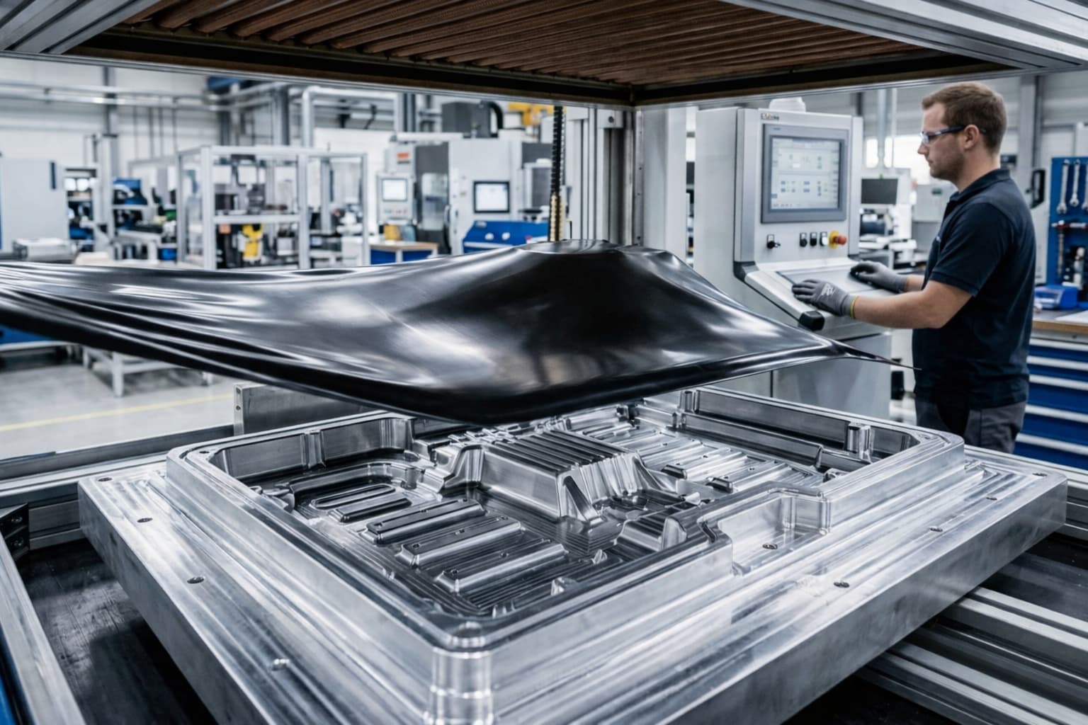 Como moldes para vacuum forming garantem precisão em peças complexas