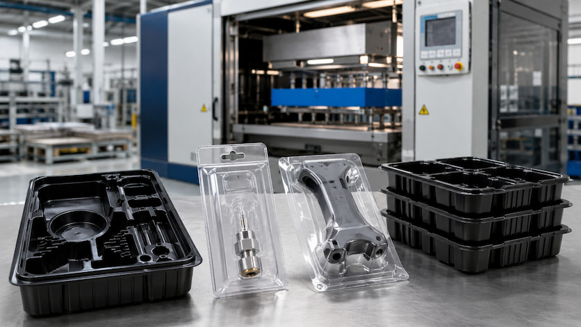 Tipos de embalagens vacuum forming: conheça as principais